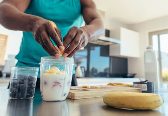 O que comer antes do treino