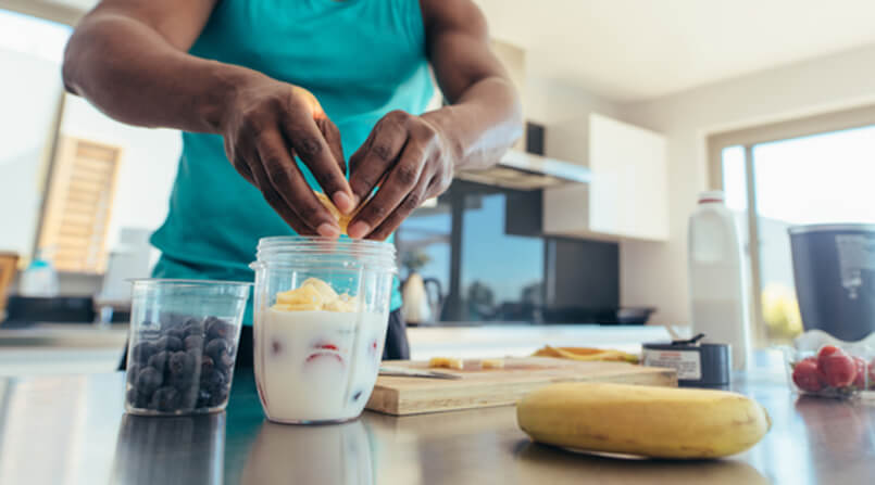 O que comer antes do treino